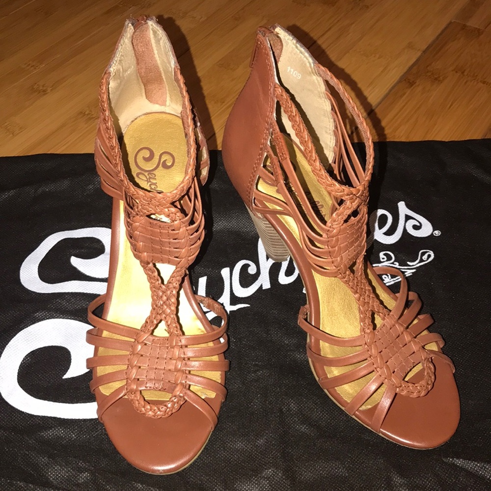 Seychelles Whiskey Leather Shoes